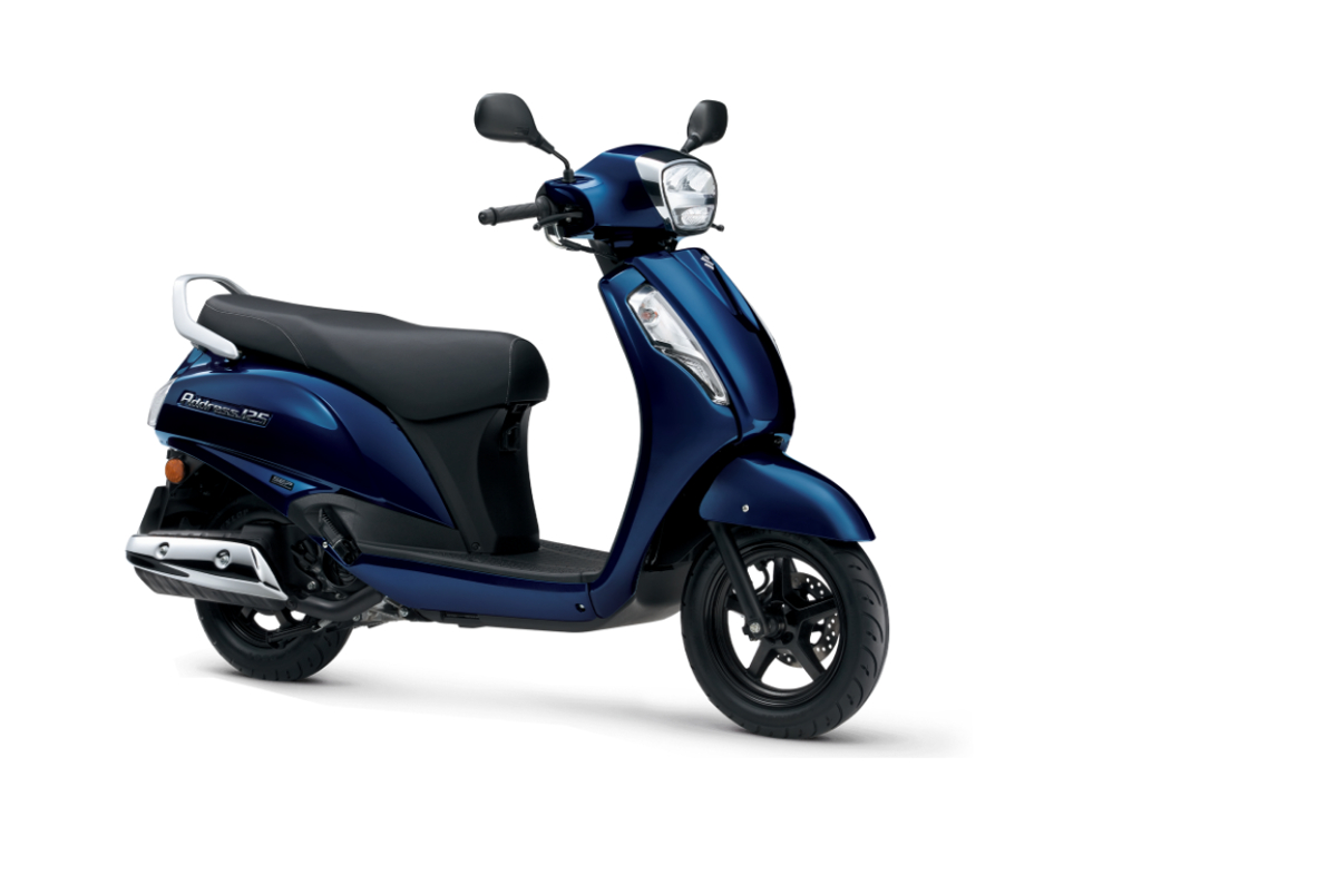 Suzuki Address 125 static image.